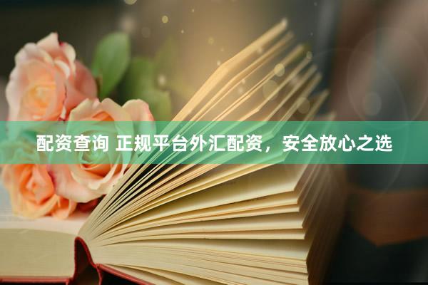 配资查询 正规平台外汇配资，安全放心之选